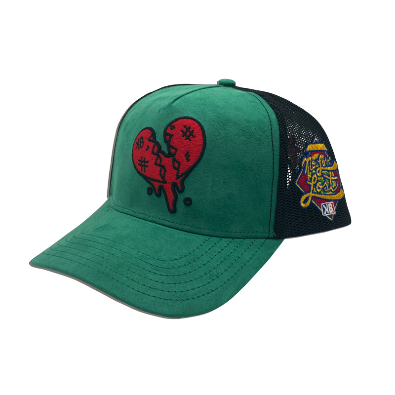 Kid Bully No love Lost Trucker Hat (Green) - Kid Bully Worldwide