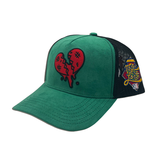 Kid Bully No love Lost Trucker Hat (Green) - Kid Bully Worldwide