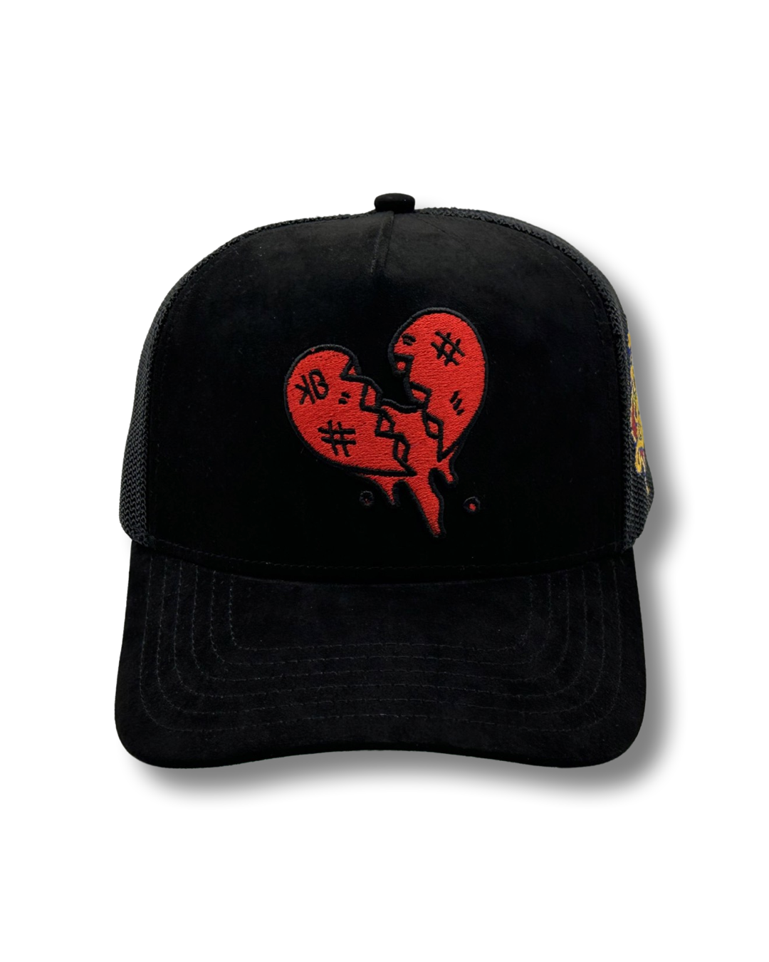Kid Bully No love Lost Black Trucker Hat - Kid Bully Worldwide