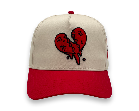 Kid Bully King of Hearts Hat (Cream) - Kid Bully Worldwide