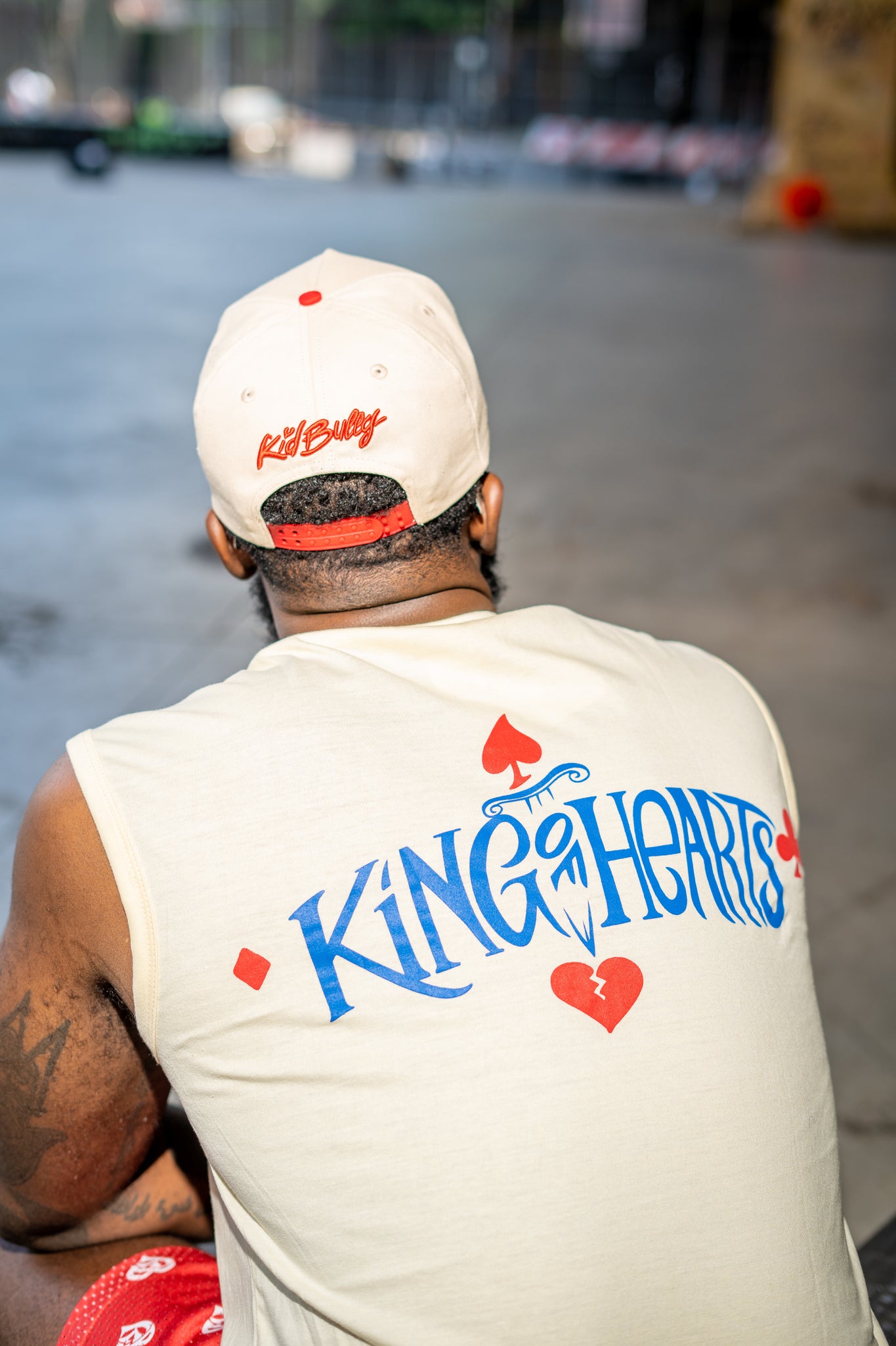 King of Hearts Muscle Tee - Kid Bully Worldwide